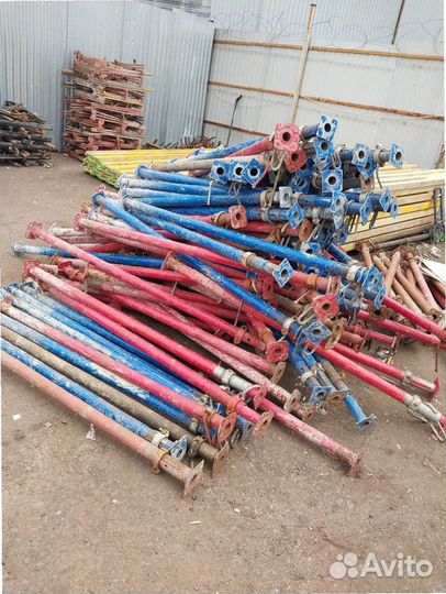 Телескопические стойки для строительных проектов Б/У