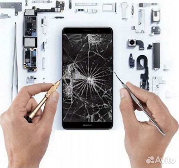 Ремонт телефонов, планшетов, ноутбуков,телевизоров
