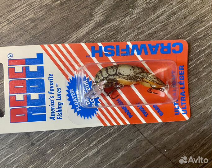 Воблер Rebel Teeny Crawfish 40 mm