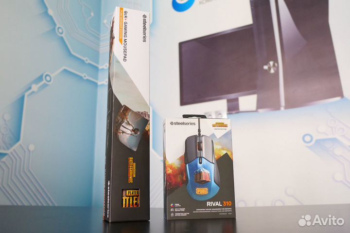 SteelSeries Pubg Bundle Rival 310 + QcK+