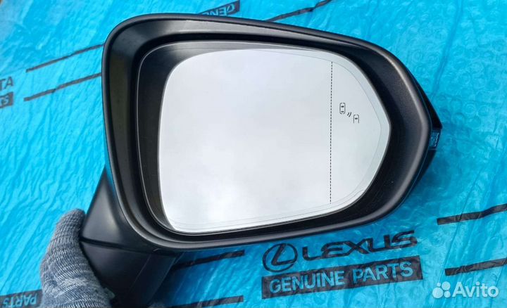 Зеркало RX (4) правое с затемнением и BSM 18-22