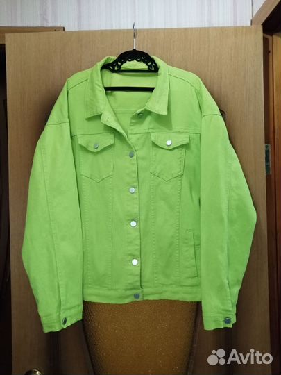Джинсовая куртка 60 размера