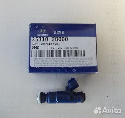 Топливная форсунка солярис киа рио 3