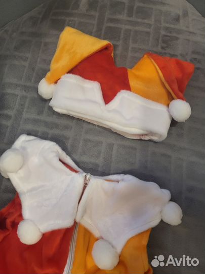 Костюм петрушки скомороха, 104-110