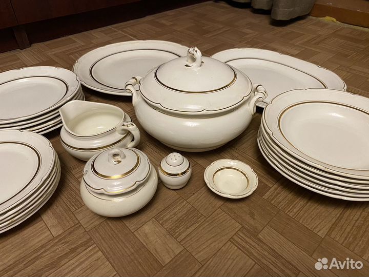 Сервиз столовый времен СССР «зик«