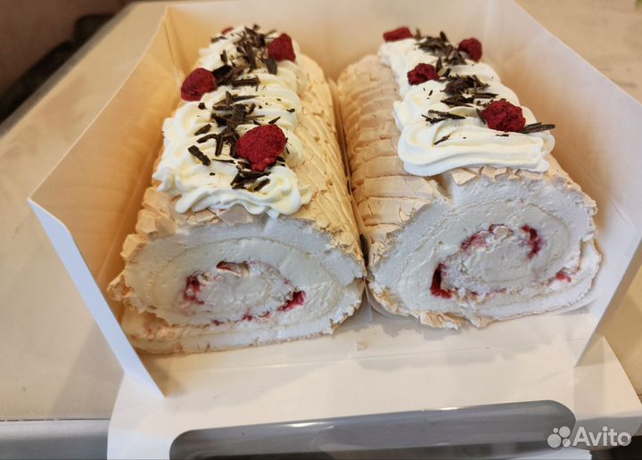 Меренговый рулет