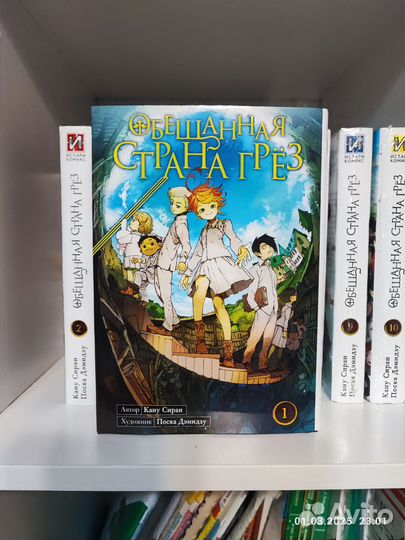 Манга Обещанная страна грез (Обещанный неверленд)