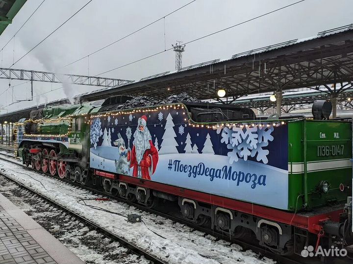 Билет на поезд деда мороза