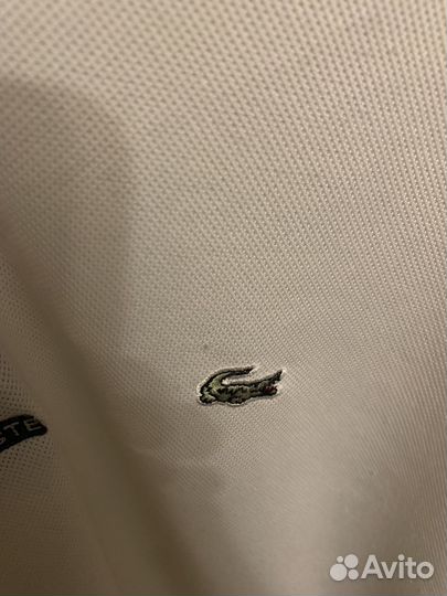 Поло lacoste мужское XL красивое