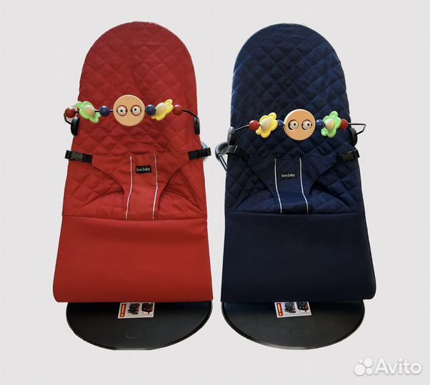 Шезлонг баунсер детский новый