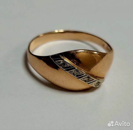 Кольцо Золото 585пробы