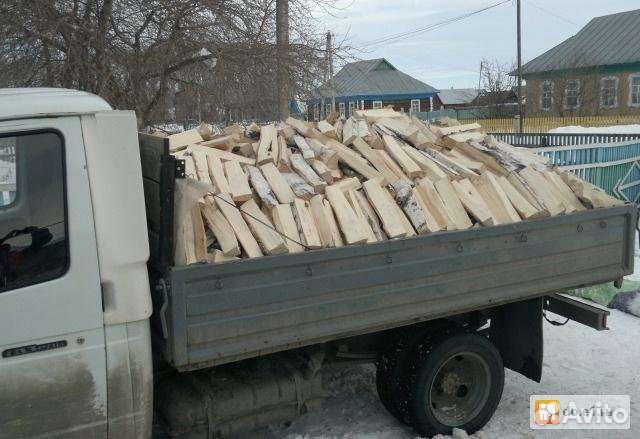 Дрова колотые берёза