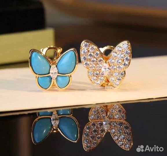 Серьги Van Cleef