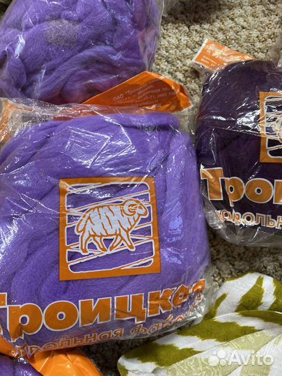 Шерсть мериноса для валяния