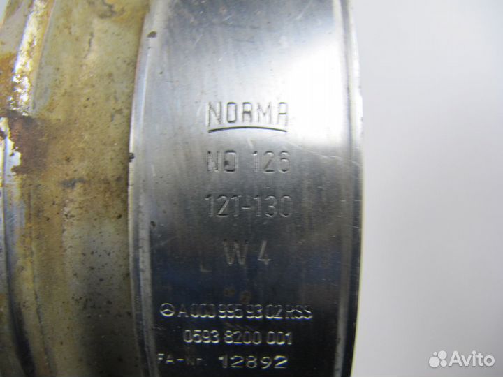 Хомут глушителя Mercedes Benz Actros MP3