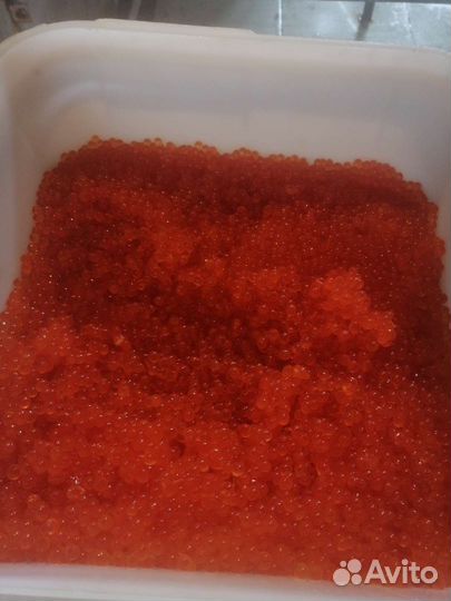 Красная икра, горбуша, кета