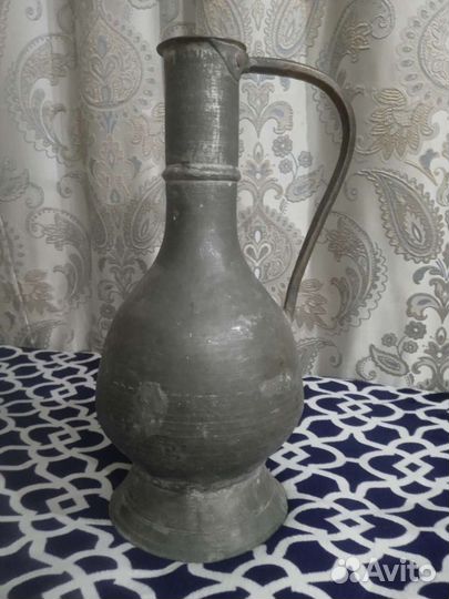 Кувшин тяжелый медный