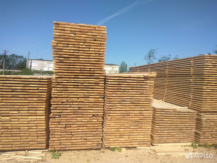 Доска обрезная, брус, пиломатериалы