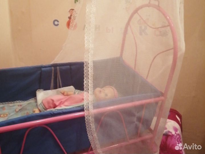 Кукольная кроватка