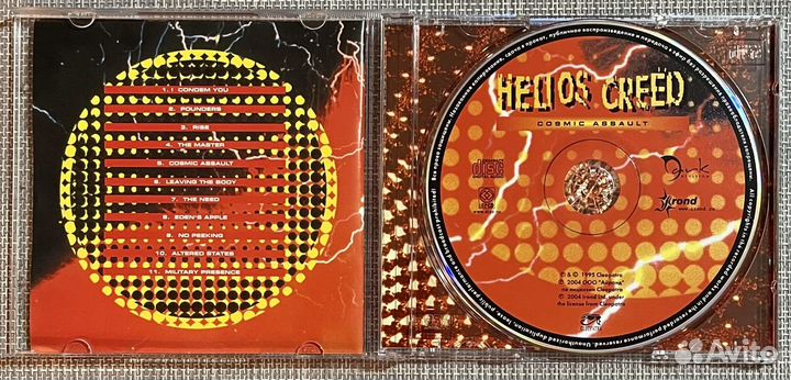 Helios Creed - Cosmic Assault CD Rus