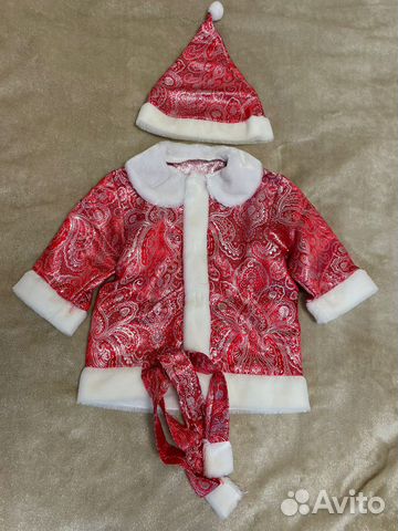 Костюм деда мороза детский