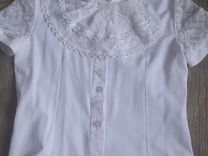 Блузка белая школьная 134