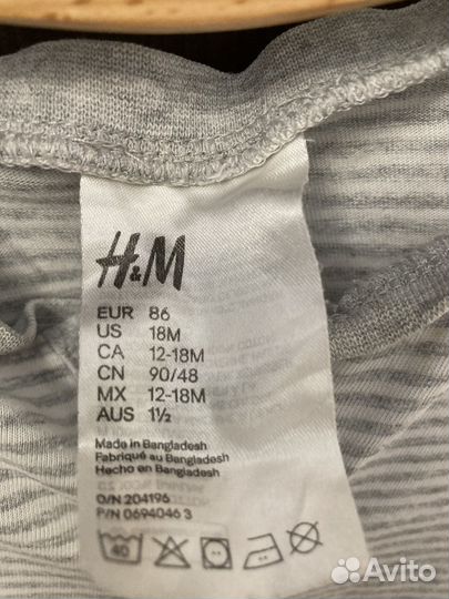 Комбинезоны для девочки h&m