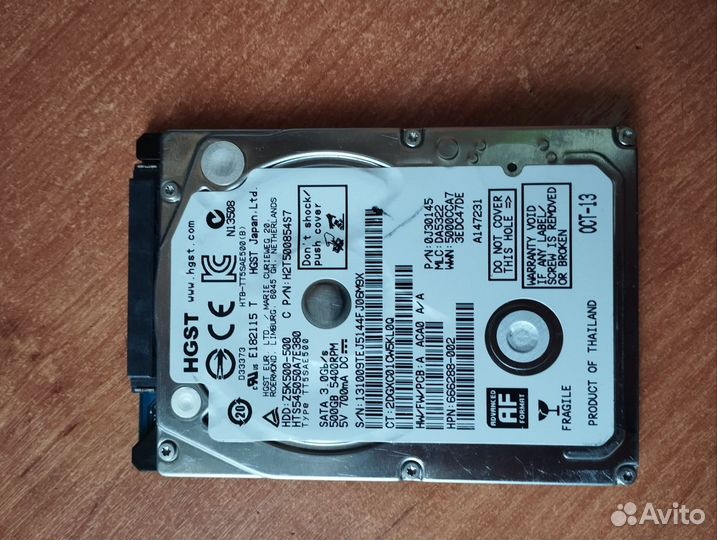 HDD диск на 500гб