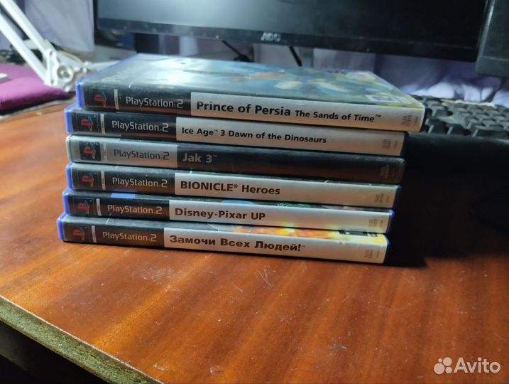 Диски для PS2 (Playstation 2)