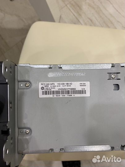 Магнитола volkswagen touran