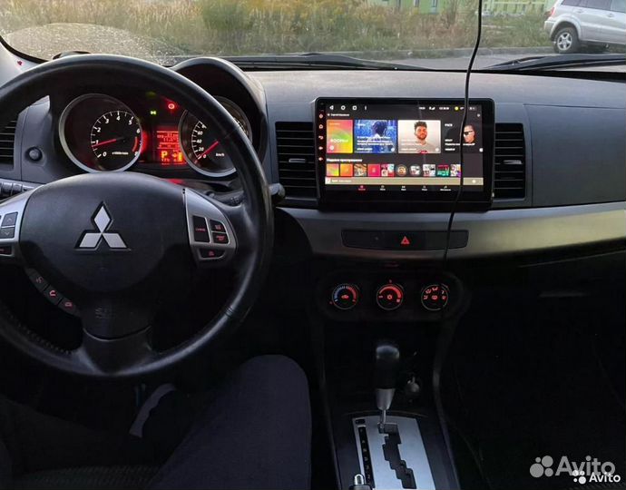 Магнитола Mitsubishi Lancer X 10 Android Qled SIM