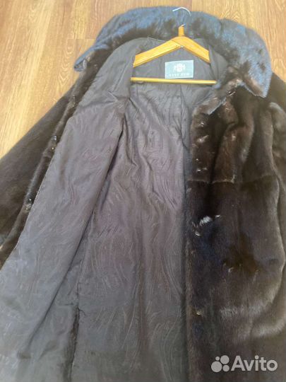 Шуба норковая с капюшоном 42 44