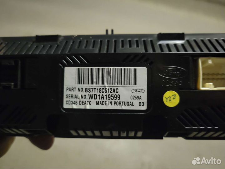 Блок управления климатом Ford