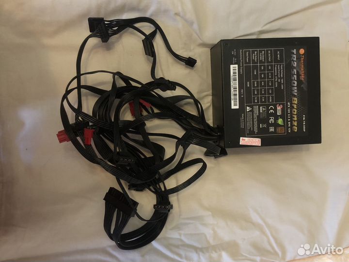 Блок питания thermaltake tr2 550w bronze