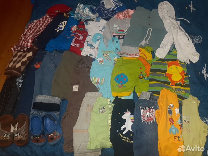 Детские вещи пакетом 74-92