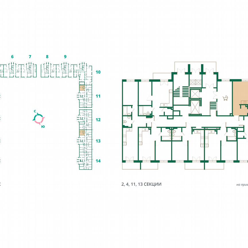 1-к. квартира, 38,1 м², 1/12 эт.