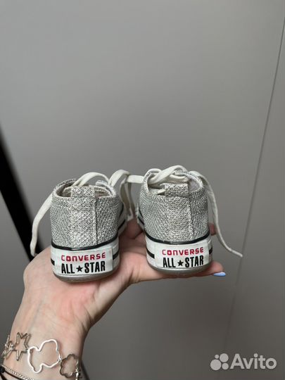 Кеды для девочки converse 19