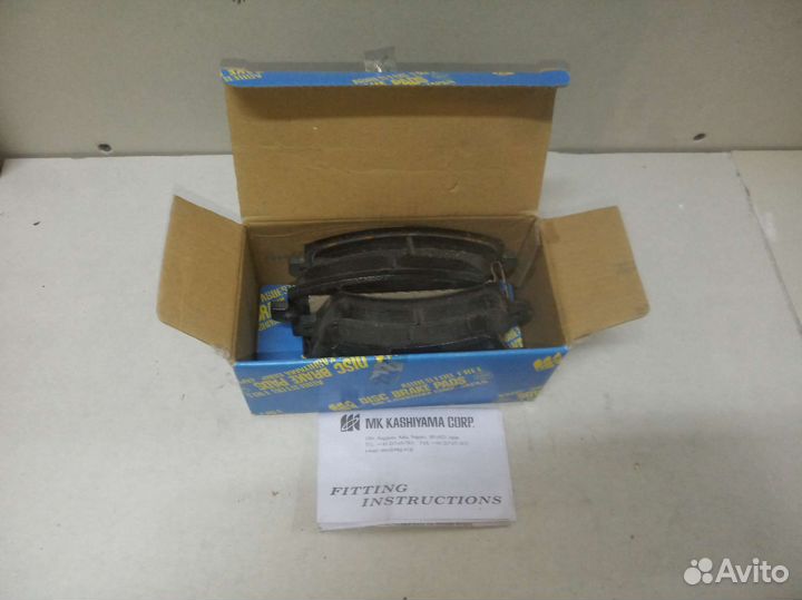 Тормозные колодки toyota corolla