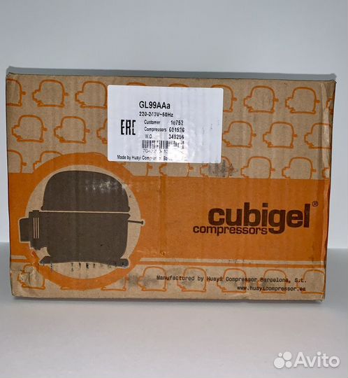 Компрессор cubigel GL99Aa