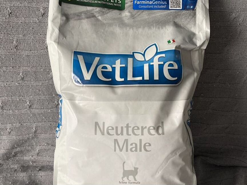 Продам Farmina Vet Life Neutered Male 10 кг