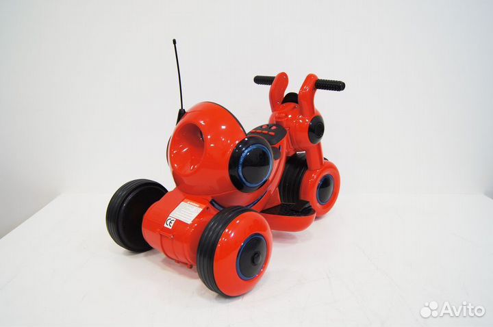 Мотоцикл детский трехколесный электро