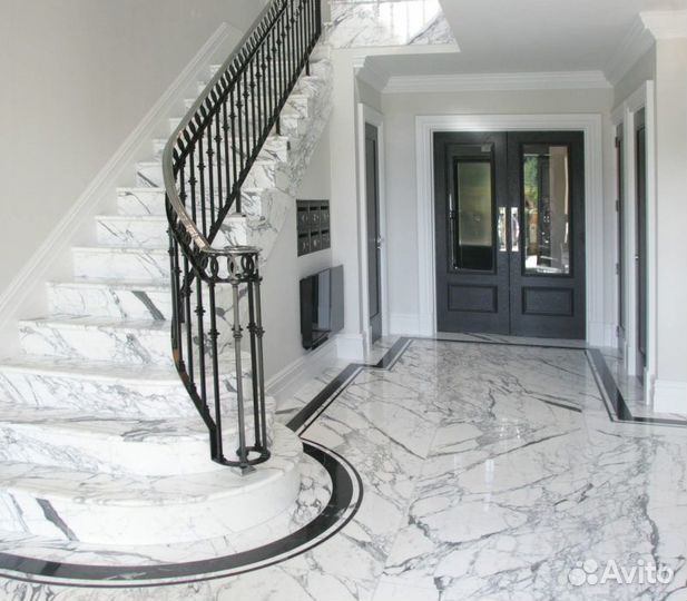 Ступени из камня для лестницы