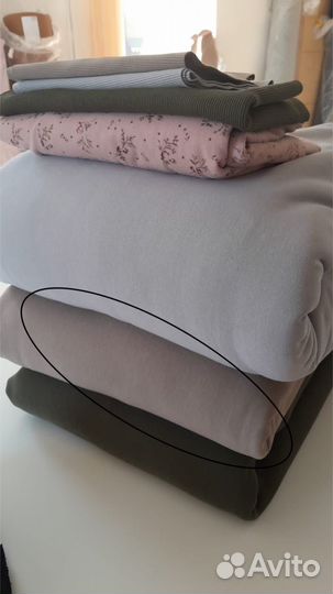 Ткань футер барашек