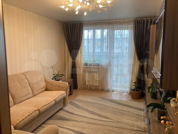 3-к. квартира, 60,9 м², 4/10 эт.