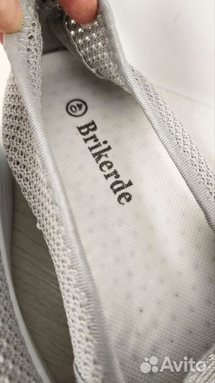 Летние женские слипоны в сетку, 40