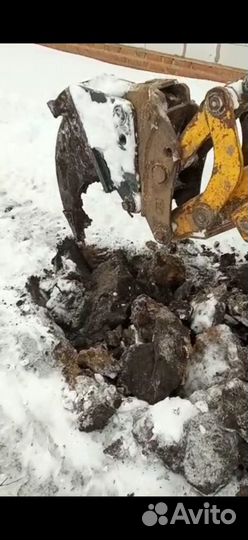 Услуги экскаватора-погрузчика гидромолот ямобур