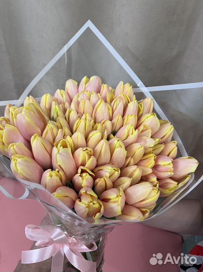 Тюльпаны букеты и пачки