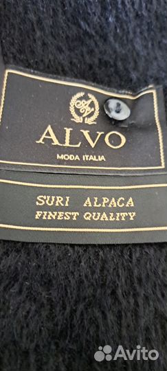 Пальто из шерсти альпаки