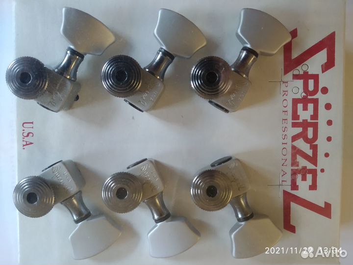 Колки Sperzel Satin chrome. 6R, 6L,3+3