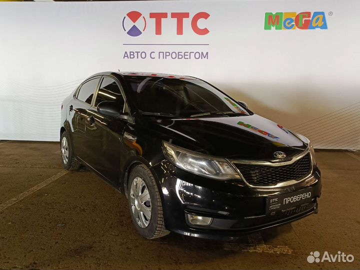 Kia Rio 1.6 МТ, 2016, 128 493 км